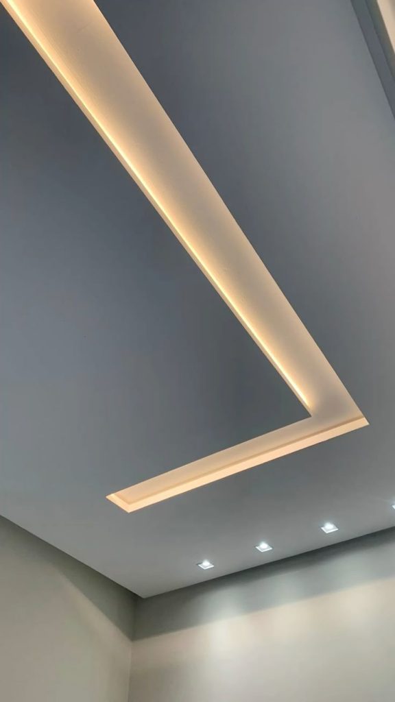 کناف پذیرایی ال شکل