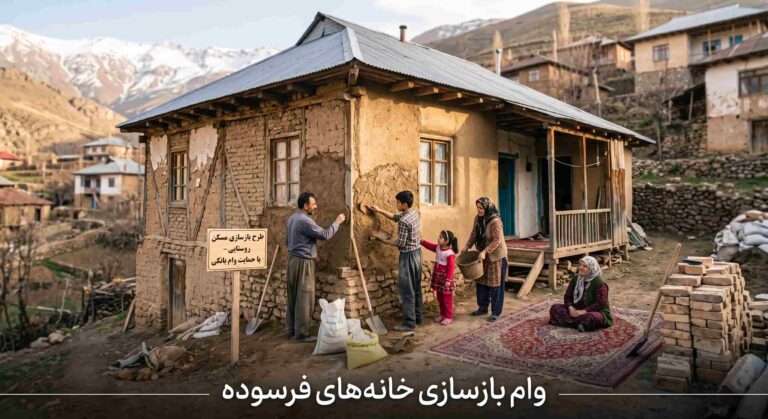 وام بازسازی خانه‌های فرسوده [شرایط دریافت وام بازسازی خانه روستایی، شهری و قولنامه‌ای]